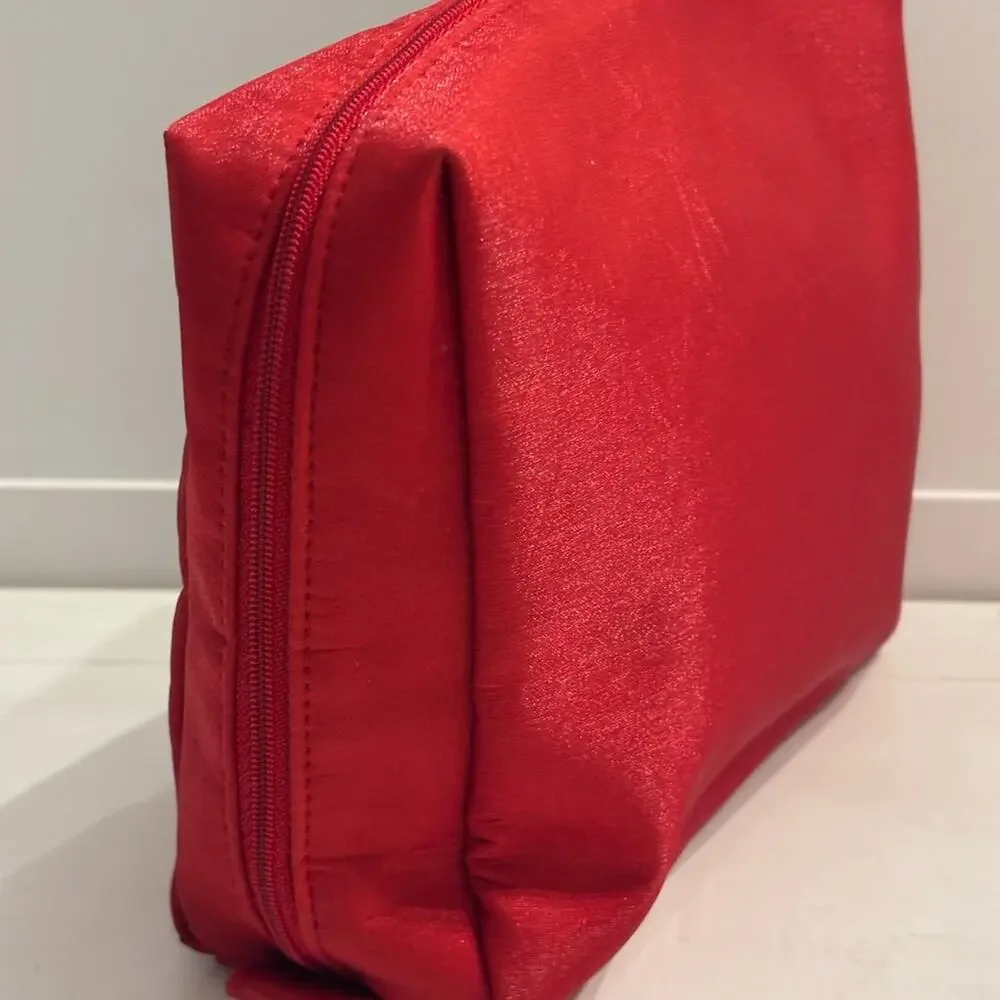 Christian Dior Shimmering Red Cosmetic Bag